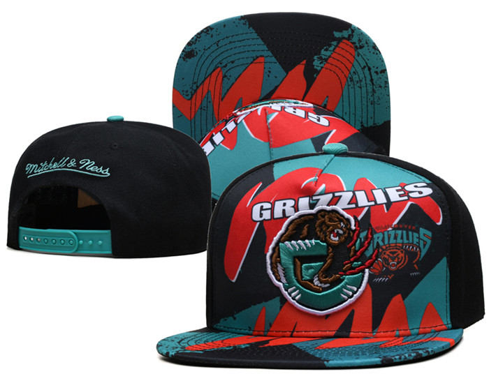 Memphis Grizzlies Stitched Snapback Hats 015